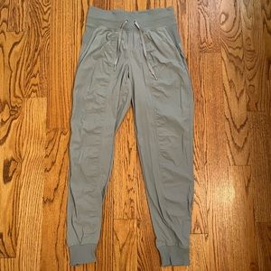 Grey Sage Mid-Rise Jogger
